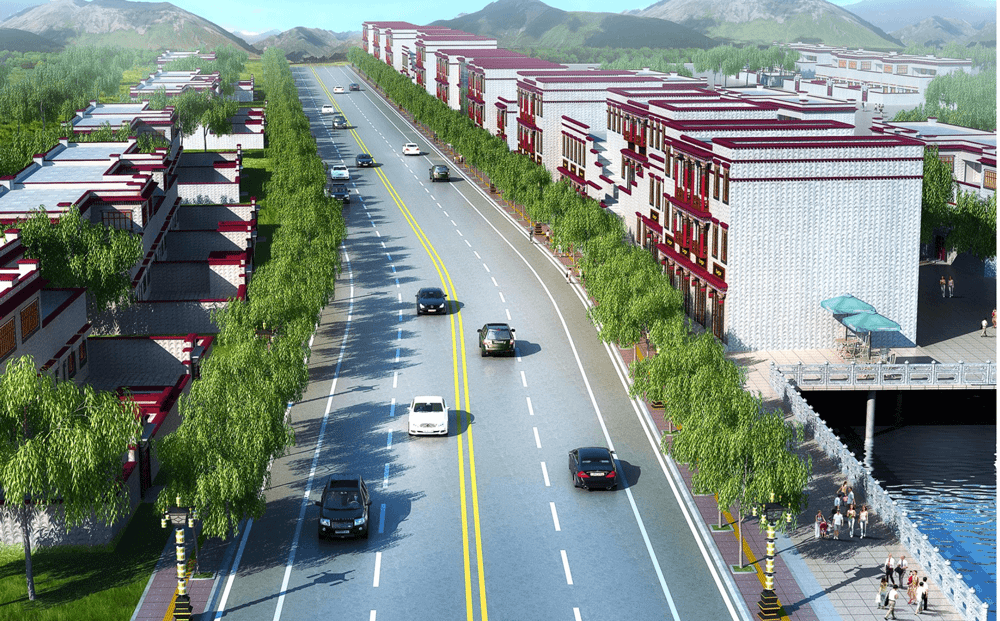 拉萨市滨河路暨滨河公园二期段